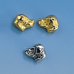 Ohrstecker Labrador Retriever in Gold oder Silber