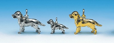 Schmuck Hunderasse Labrador-Retriever in Gold oder Silber